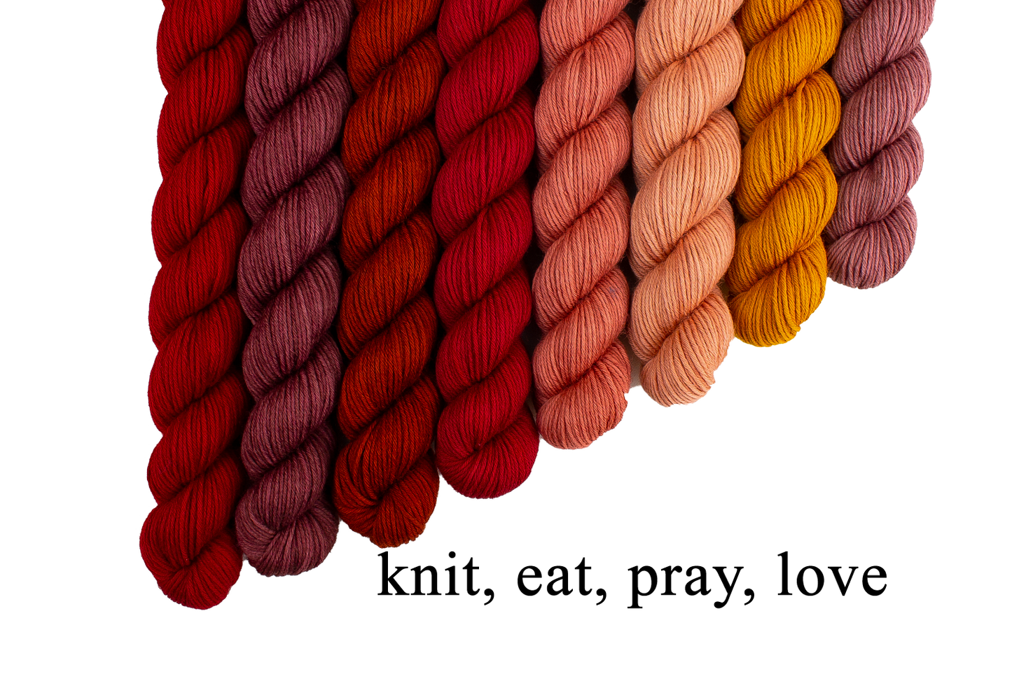 Twin: knit, eat, pray, love