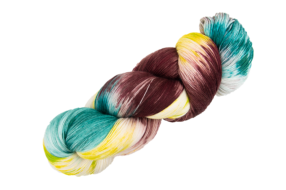 Lace yarn: butterfly