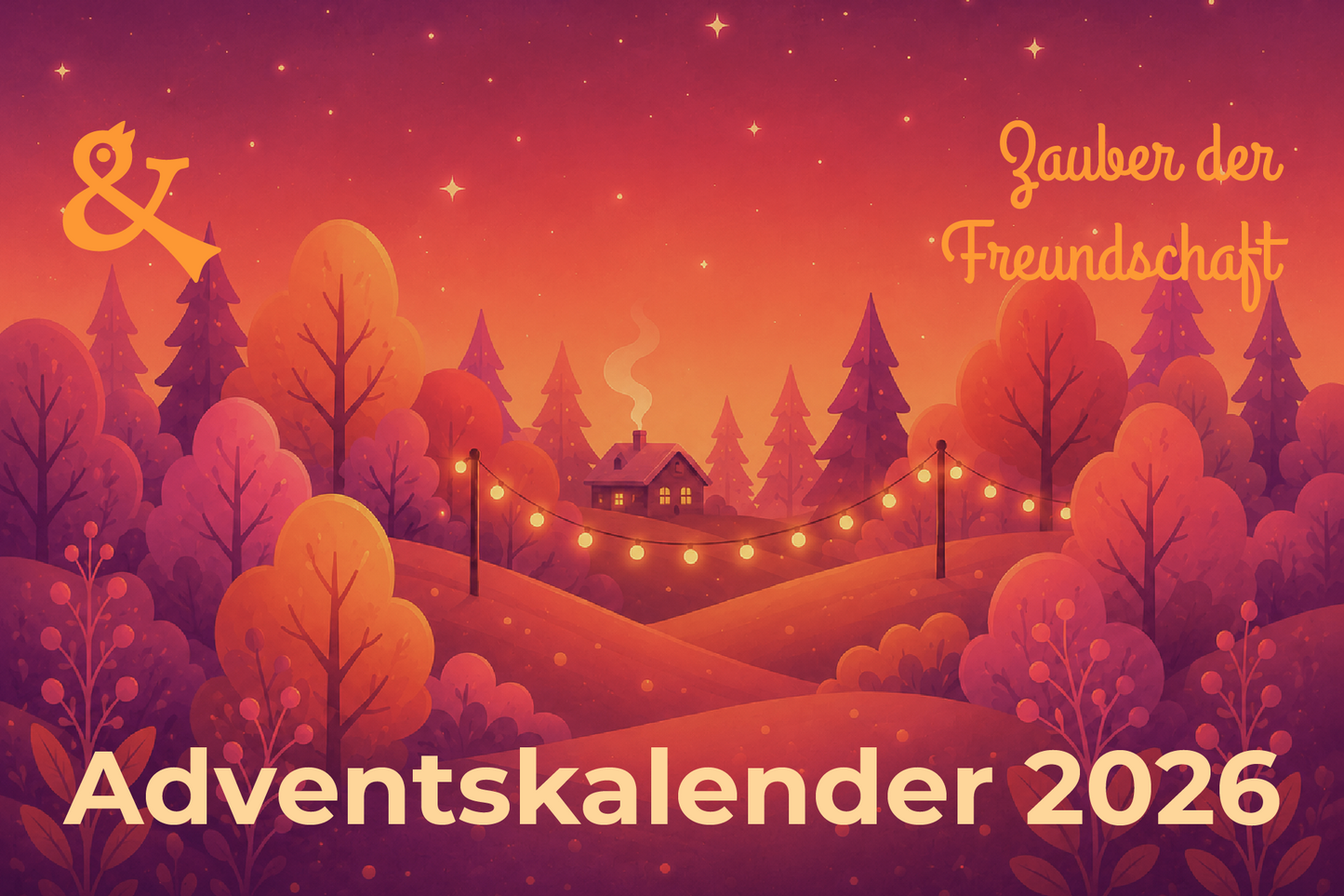 DK: Wollmeisen Adventskalender 2026: Zauber der Freundschaft