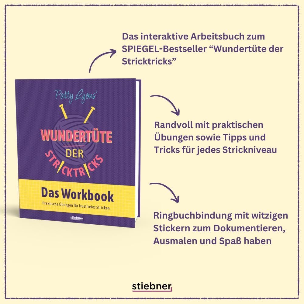Patty Lyons' Wundertüte der Stricktricks - Das Workbook