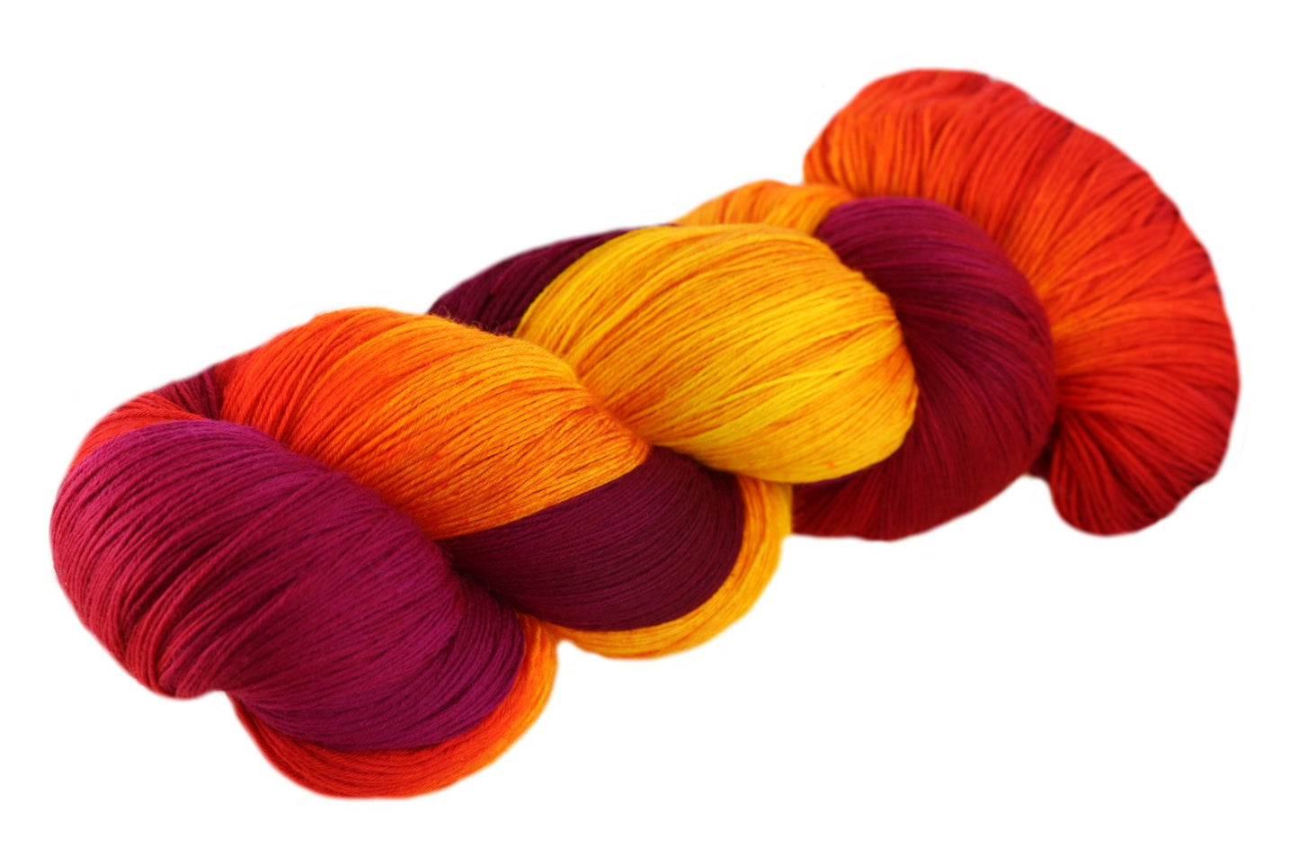 Lace yarn: Red hot Chili