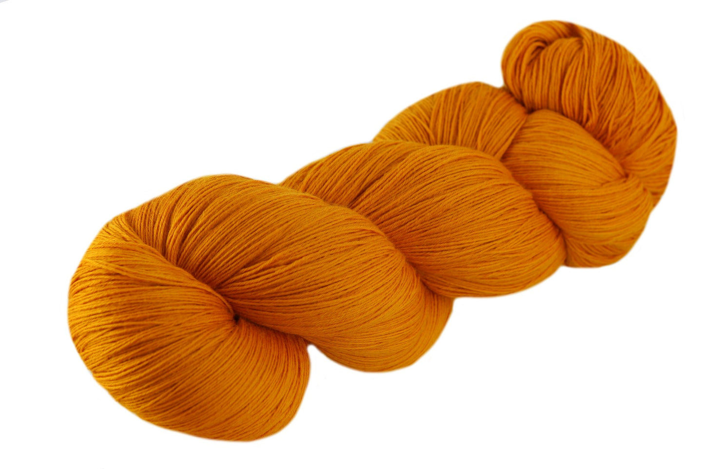 Lace yarn: saffron