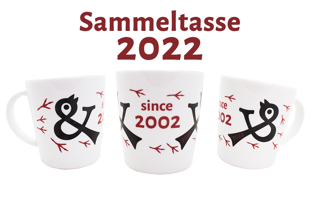 Jubiläums Sammeltasse "&" 2022