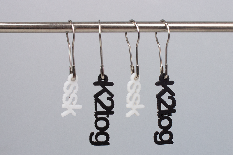 Lazadas: Maschenmarkierer (k2tog-ssk schwarz.weiß)