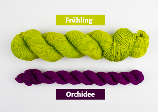 Wollmeise Sport: Garnset 1 für Alva Socks