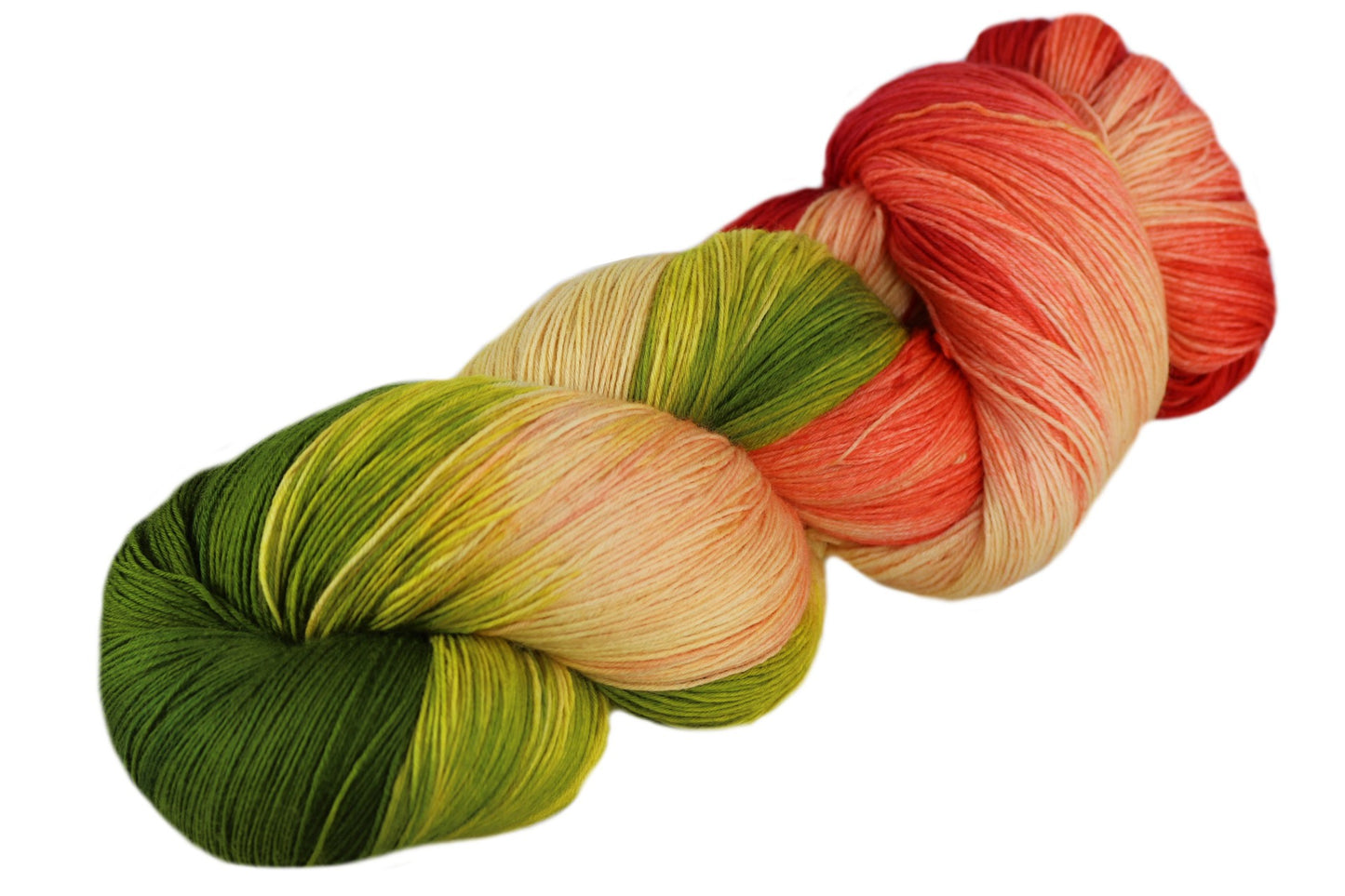 Lace yarn: currant and nettle