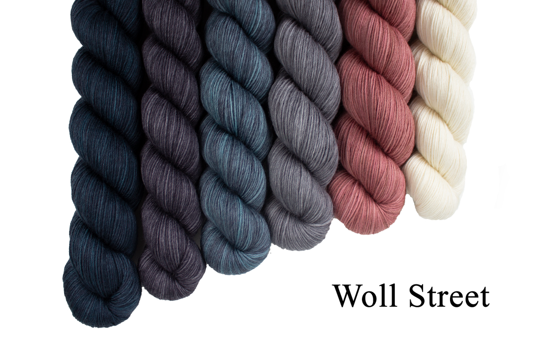 Lace yarn: Woll Street