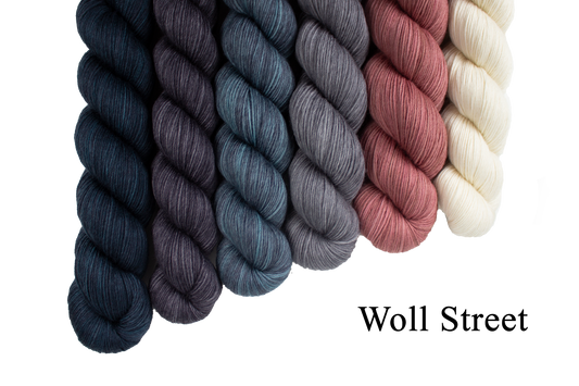 Lace yarn: Woll Street