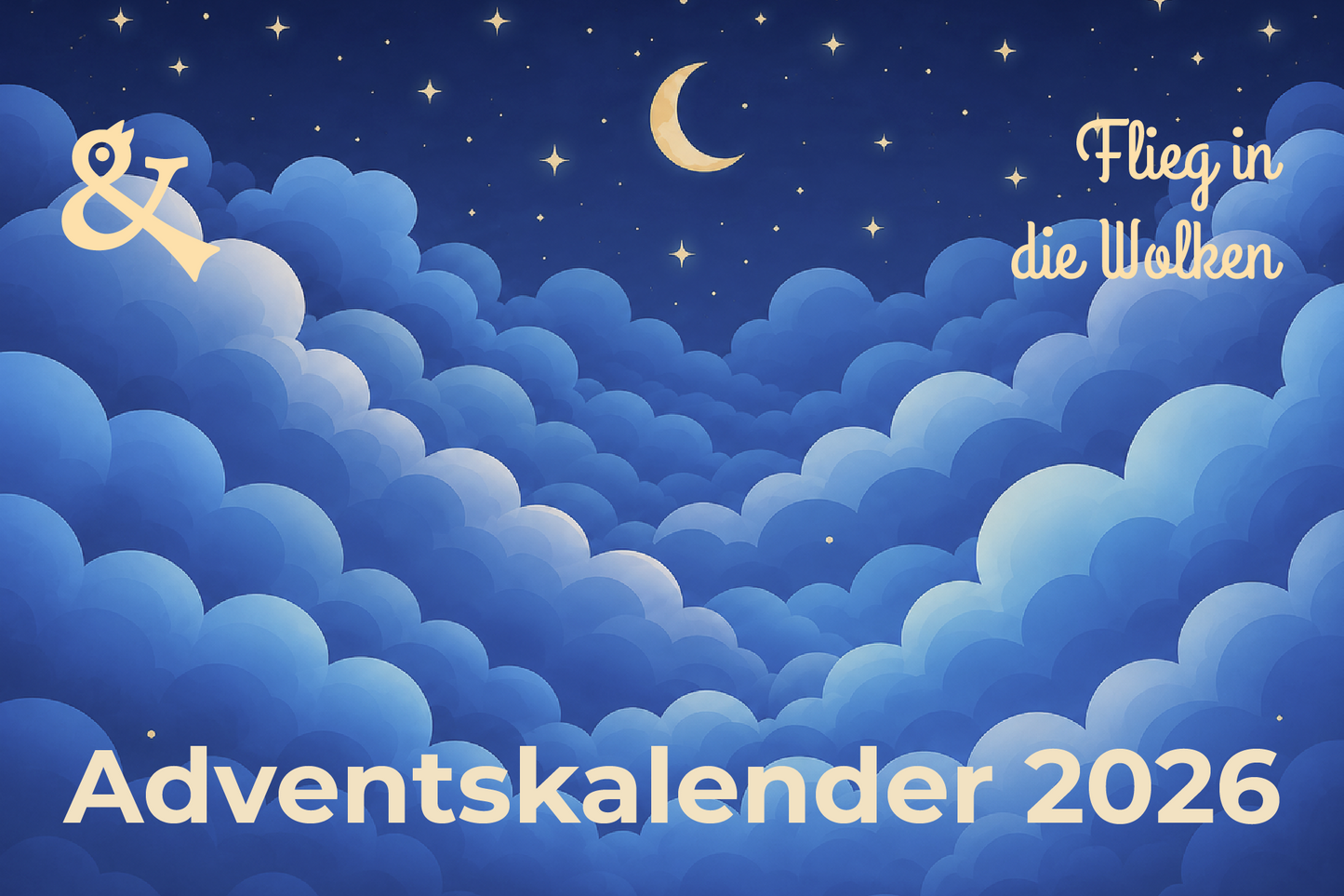 DK: Wollmeisen Adventskalender 2026: Flieg in die Wolken