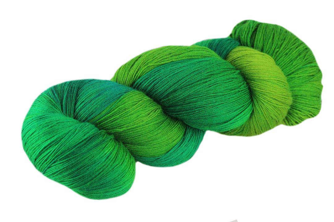 Lace yarn: fern