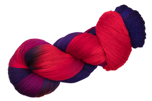 Lace yarn: Maria's deepest purple