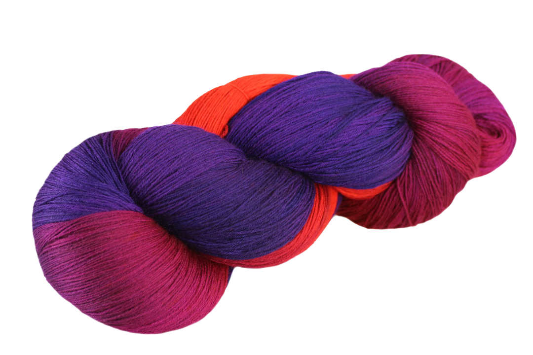 Lace yarn: Marias deepest purple (Sp)