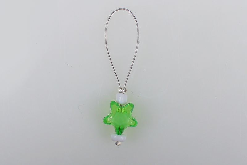 Stitch marker: Star (Green)