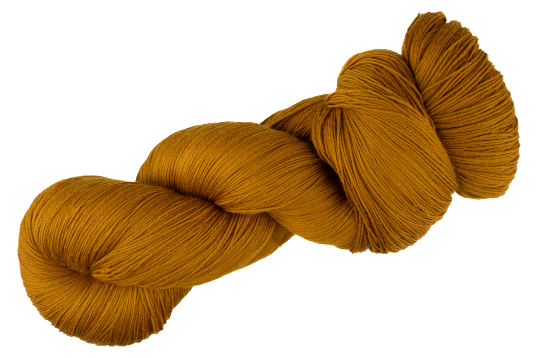 Lace yarn: Mustard