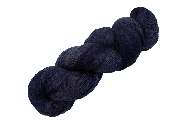 Lace yarn: The wild ones (My old blue jeans)