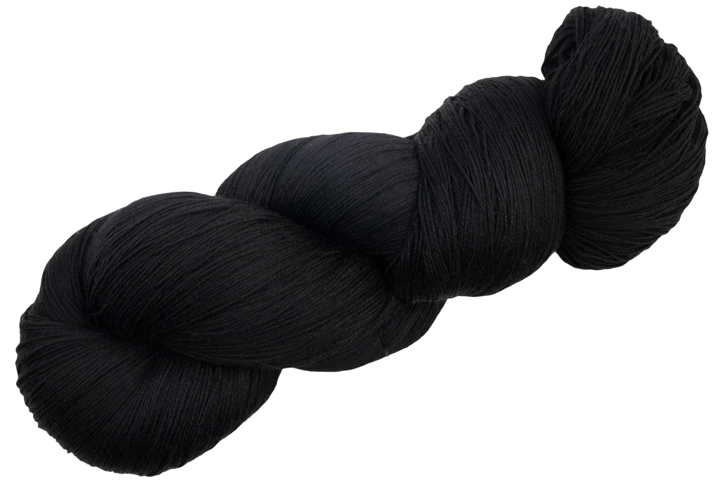 Lace yarn: Black