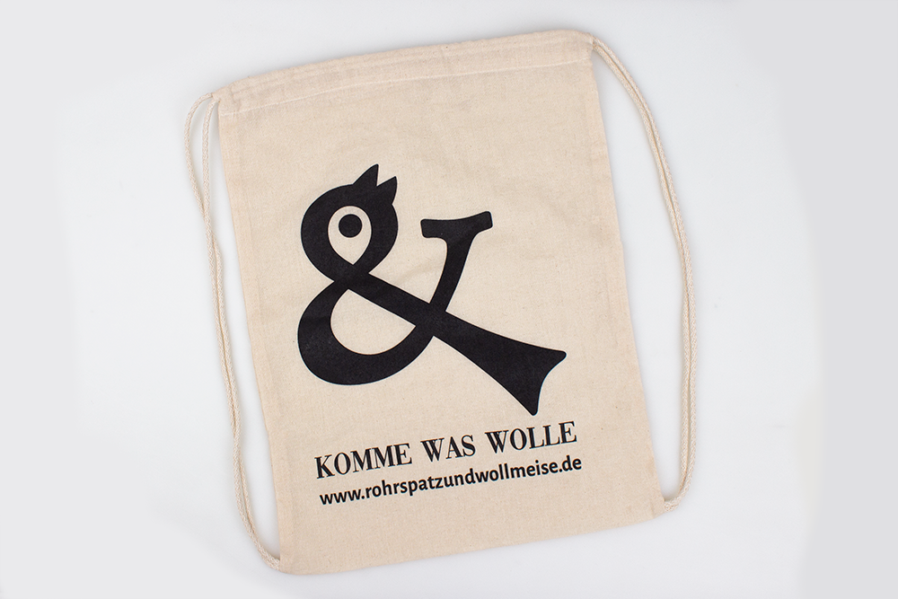 Cloth bag: COME WHAT MAY