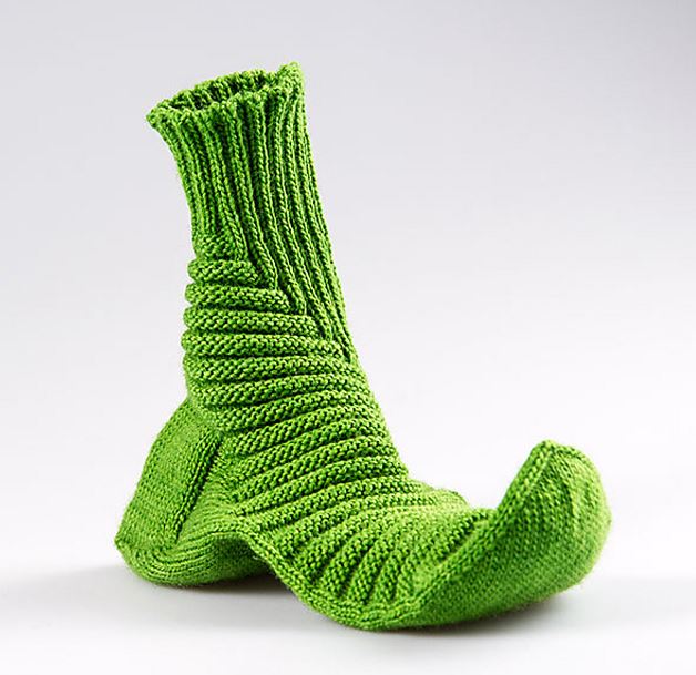 Anleitung by Nicolor : Treppenviertel Socken