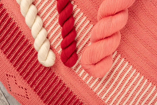 Anleitung by Joél Joél: Paris Tuch + Garnset (Rosa)