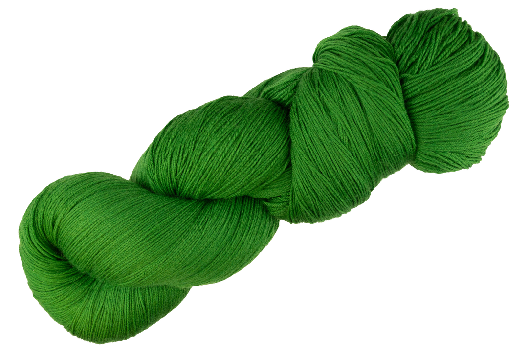 Lace yarn: it's so green
