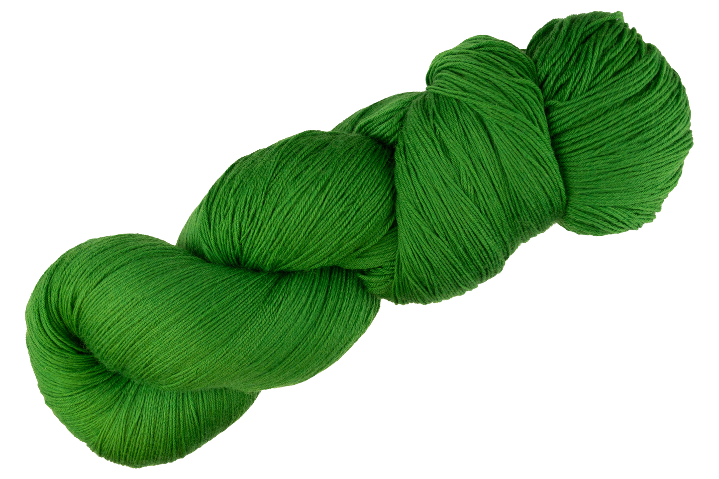 Lace yarn: it's so green