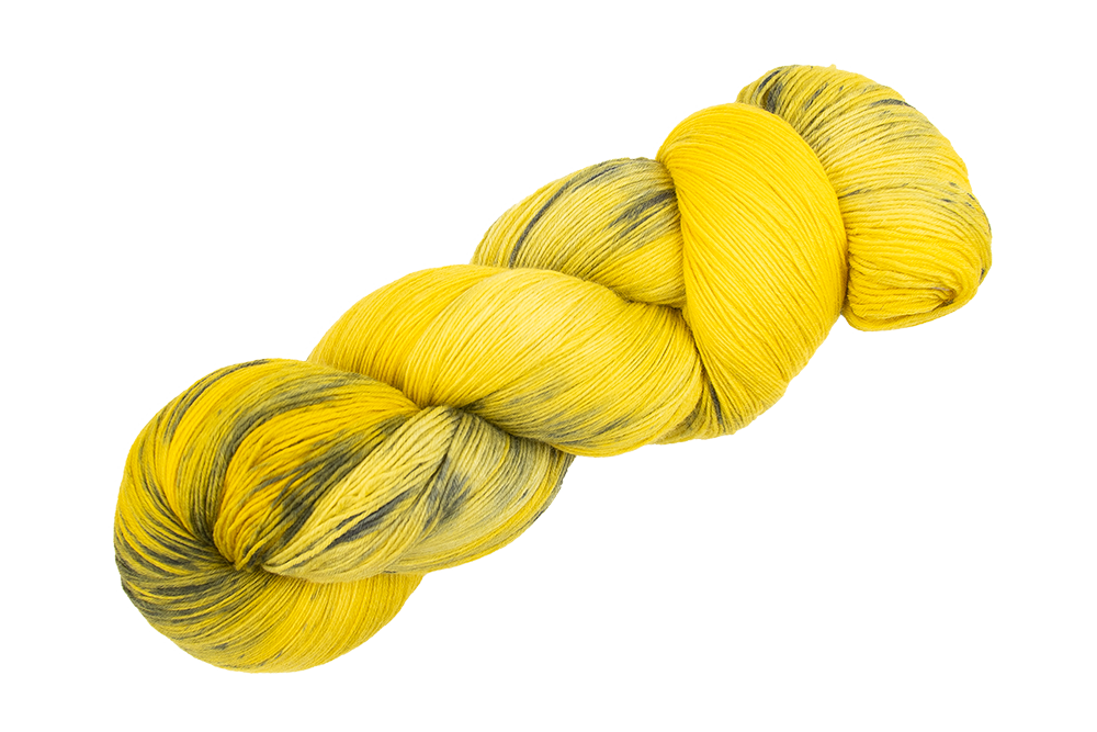 Lace yarn: golden Kiwi