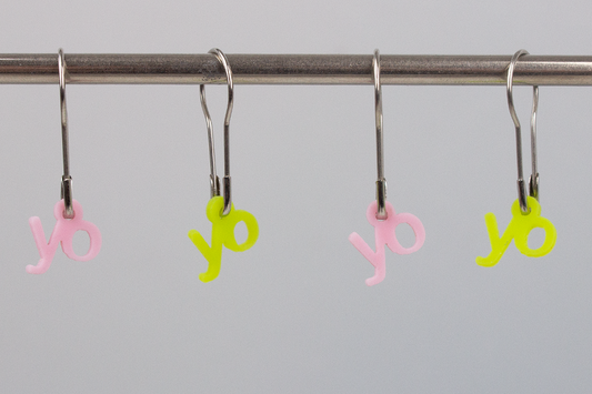 Lazadas: Maschenmarkierer (yo - grün.rosa)